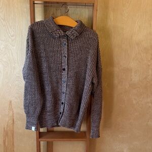 Cozy Brown Knit Sweater